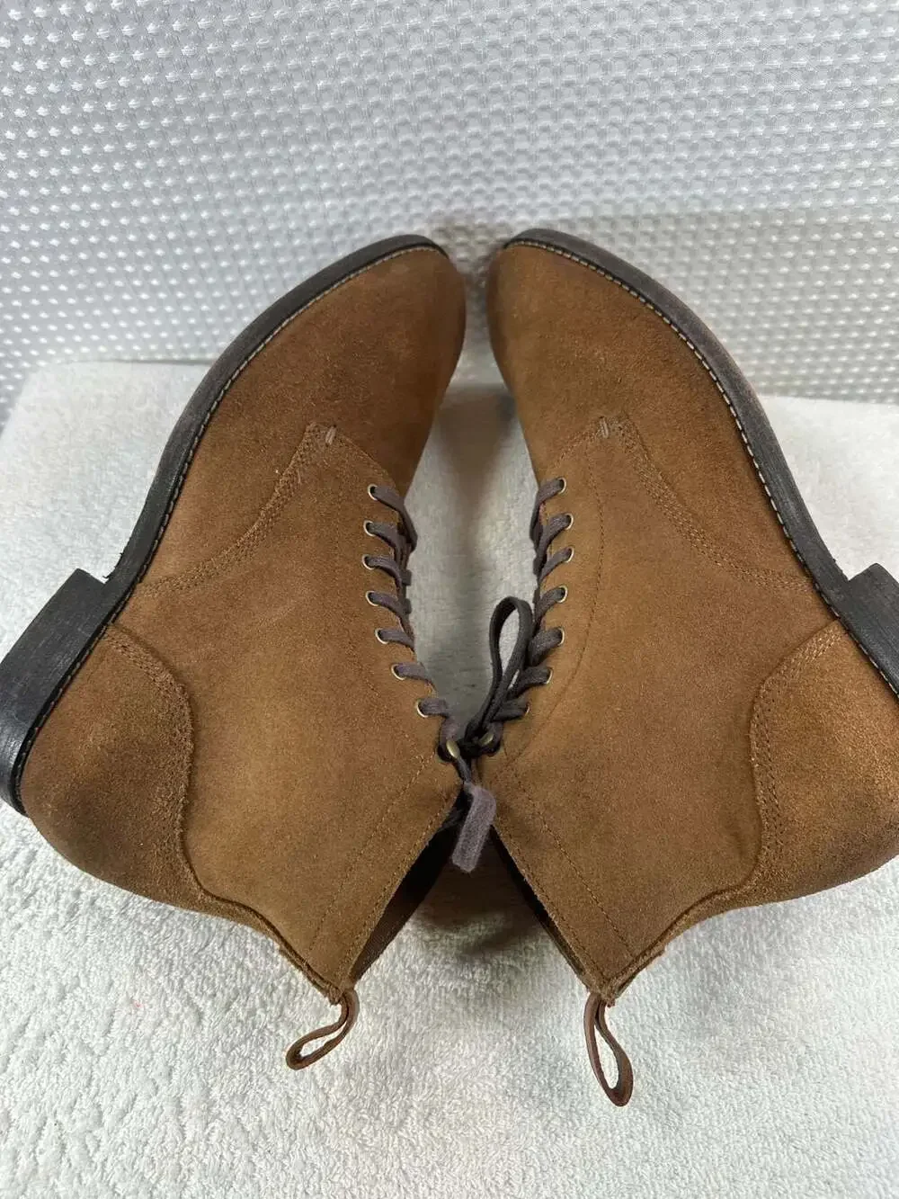 Cole Haan FeatherCraft Grand Boot Brown Suede Size 9M